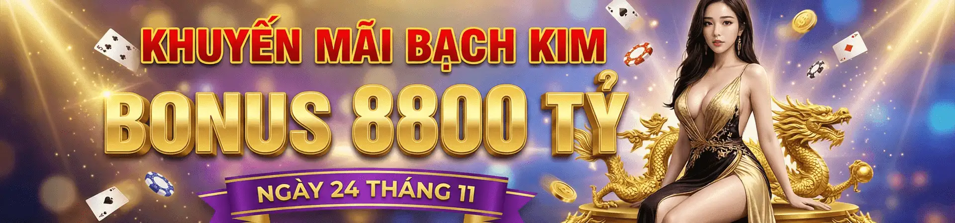 Banner nhận thưởng liền tay  cho thành viên mới